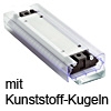 Laufwagen mit Kunststoff-Kugelpaket Accuride DP0116-CASSRC Wagen + Kunststoffkugeln