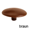 Abdeckkappe Ø 12 mm braun Kunststoffkappe braun 12 x 3 mm
