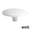 Abdeckkappe Ø 12 mm weiß Kunststoffkappe weiß 12 x 3 mm