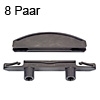 Divario P-18 Verbinder ab 19 mm Stärke, 8 x Tablarverb. Lamello Divario P-18, 8 Paar