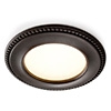 LED-Einbaustrahler Akoya Ø 80 mm, Braun AKOYA DOMUS Classic, braun / warmweiß