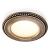 LED-Einbaustrahler Akoya Ø 80 mm, Bronze antik AKOYA DOMUS Classic, bronze / warmweiß