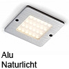 POLAR XS Aluminium, Naturlicht Polar XS LED-Leuchte, nw - 5W / 24Vdc