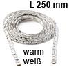 LED-Strip FLEXYLED CR 12V, L 250 mm / warm weiß FlexyLed stat. Warmlicht, 15 Leds / 1,2W