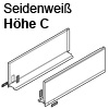 Legrabox Zarge C (177 mm) NL 270-650 mm, seidenweiß