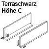 Legrabox Zarge C (177 mm) NL 270-650 mm, terraschwarz
