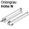 Legrabox Zarge N (66,3 mm) NL 450/500 mm, oriongrau
