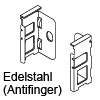 Rückwandhalter-Set Legrabox, vernickelt