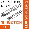 LEGRABOX Korpusschiene BLUMOTION S, 40 kg