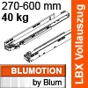 Blum Legrabox Korpusschiene mit Blumotion, 40 kg