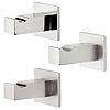 Garderobenhaken aus Messing 30 x 44 mm