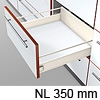 METABOX Teilauszug Reling B, H 86 mm, NL 350-550 mm Teilauszug Reling B, NL 350 mm