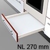 METABOX Teilauszug N, H 54 mm, NL 270-550 mm 320N2700C Teilauszug, NL 270 mm