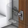 MODUL Kühlschrank-Schlepptürscharnier 95° inkl. Montageplatte