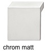Möbelgriff, Stahl - verchromt matt - 50x23 mm Möbelgriff, Stahl - verchromt matt - 50x23 mm