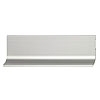 Aluminium-Griffmulde I silberfarben L 2500 mm Alu-Griffmulde silber 2500 mm