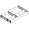 ORGA-LINE Facheinteilung für NL 450-650, B 291 mm