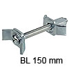 Arbeitsplatten Verbinder Ø 35 mm BL 150 mm Plattenverbinder  35 / M6 x 150 mm