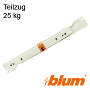 Teilauszüge Rollenführungen Blum Standard - 25 kg