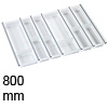 Besteckeinsatz cuisio für Schubladen-Innenbreite 695-720 mm, weiß cuisio - weiß für 800 mm Schrankbreite