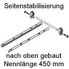 Seitenstabilisierung TANDEMBOX antaro - nach oben gebaut Nennlänge 450 mm