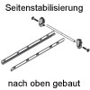 Blum TANDEMBOX antaro Seitenstabilisierung nach oben gebaut