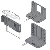 Servo-Drive Aufnahmewinkel Z10D6252 Z10D0311 Z10D7201.01