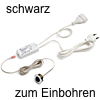 Domus Simply Sensor schwarz zum Einbohren Simply Sensor schwarz Einbau