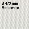 Einlegematte weiß, B 473 mm Solid Antirutschm. PS / TPE, w. - 473 / Meterware