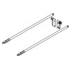 Reling Set für Holzkästen NL 400-650 mm