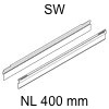ORGA-LINE Aufnahmeprofil zur Querunterteilung für Blum intivo seidenweiss | 400 mm