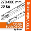 578 Tandembox Vollauszug für Tip-On Blumotion, 30 kg