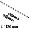 TIP-ON BLUMOTION Synchro-Set, L 1125 mm T60.1125W Rundwelle + Adapter 1125 mm