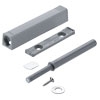 TIP-ON 956A1004 Set für Tür lang + Platte, grau Tip On Tür lang 10x76 + Adapterpl. 20/32, R736