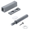 TIP-ON 956.1004 Set für Tür kurz + Platte, grau Tip On Tür kurz 10x50 + Adapterpl. 20/17, R736