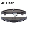 Clamex P-10 Verbinder ab 13 mm Stärke, 40 x Korpusverb. Lamello Clamex P-10, 40 Paar
