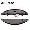 Clamex P-14 Verbinder ab 16 mm Stärke, 40 x Korpusverb. Lamello Clamex P-14, 40 Paar