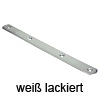 Verbindungslasche Stahl weiß lackiert Verb.Lasche St. weiß 230 x 20 mm