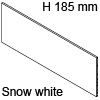 Vionaro Frontblende für Innenlade H185 mm, snow white Vion. Innenblende 1160 mm, H185 / weiß