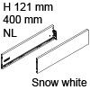 Vionaro Zargen Höhe 121 mm - NL 400 mm, snow white Vion. Stahlzarge H121 Set 400 mm, weiß