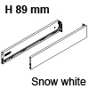 Vionaro Zargen H89 mm, NL 270-650 mm snow white