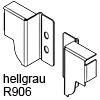 Rückwandhalter-Set TBX antaro Hellgrau