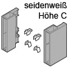 Z36C0080 Tandembox Aufnahme Höhe C, seidenweiß Aufnahme TBX antaro Einschub f. Höhe C - SW