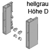 Z36D0080 Tandembox Aufnahme hellgrau Aufnahme TBX antaro Einschub f. Höhe D - R906