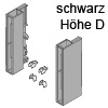 Z36D0080 Tandembox Aufnahme Höhe D, schwarz Aufnahme TBX antaro Einschub f. Höhe D - S