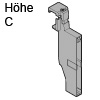 Z40C0002Z Querteileraufnahme Orga-Line antaro, Höhe C