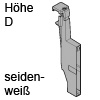 Z40D0002Z antaro Querteileraufnahme, seidenweiß Orgaline antaro Quert.Aufnahme (Stück) Höhe D, SW