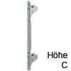 ZF7C7002 Frontbefestigung zum Schrauben LBX Fronthalter Schraub., Höhe C