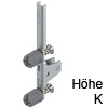 ZF7K70E2 Frontbefestigung EXPANDO LBX Fronthalter Exp., Höhe K