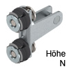 ZF7N70T2 LEGRABOX Frontbefestigung EXPANDO T, Höhe N LBX Fronthalter Exp. T, N